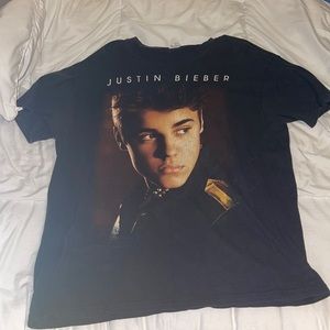 Justin Bieber believe tour tee